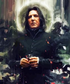 Aesthetic Severus Harry Potter paint by number