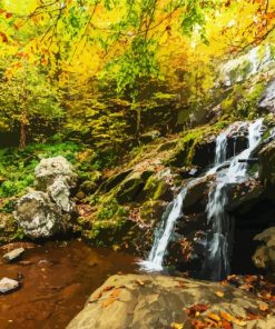 Aesthetic Shenandoah National Park paint by numbers