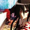 Anime Girl Akame paint by number