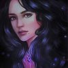 Beautiful Yennefer Witcher paint by number