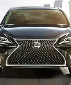 Black Lexus paint by number