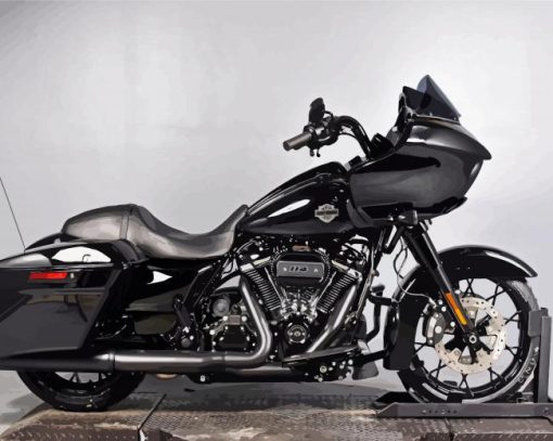 Black Roadglide paint by numbers