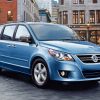 Blue Volkswagen Routan paint by numbers