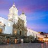 Church Of Sait Francis Quito Ecuqdor paint by numbers