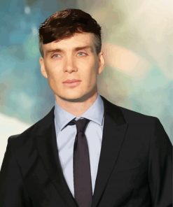 Cillian Murphy Actor paint by number