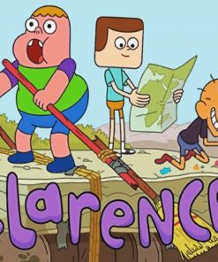 Clarence Animated Serie paint by number