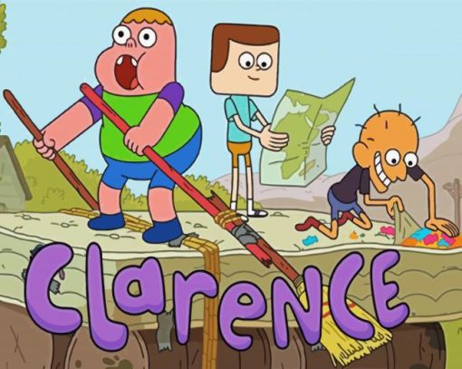 Clarence Animated Serie paint by number