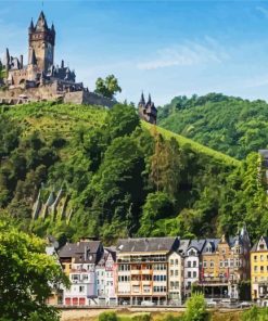 Cochem Germany paint by numbers