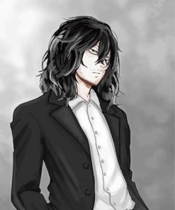 Cool Aizawa paint by number