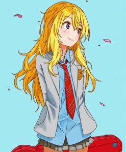 Cute Kaori Miyazono paint by number