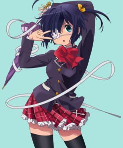 Cute Rikka Takanashi paint by numbers