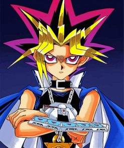 Dark Yugi paint by number