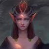 Elf Lady paint by numbers