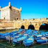 Essaouira Citadel Port paint by numbers