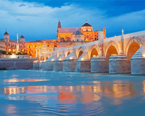 Great Mosque Of Cordoba paint by number