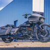 Harley Davidson Roadglide paint by number