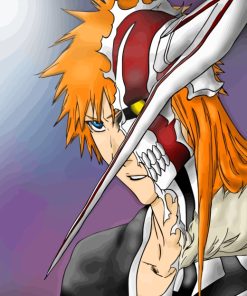 Ichigo Kurosaki paint by number