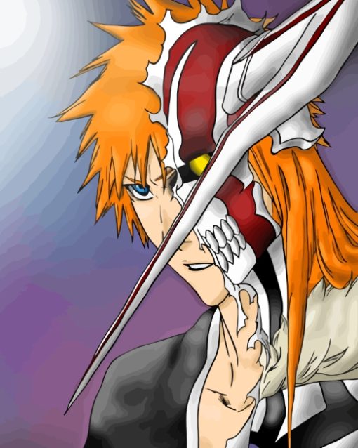 Ichigo Kurosaki paint by number