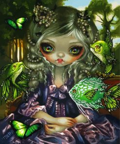 Jasmine Becket Griffith Fish paint by number