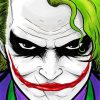 Joker Movie paint by numbers