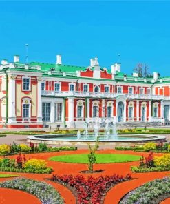 Kadriorg Palace Tallin Estonia paint by numbers