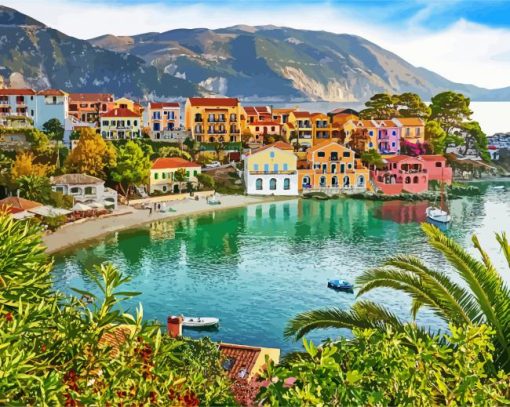 Kefalonia paint by number