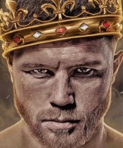 King Boxer Canelo paint by number