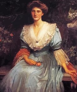 Lady Violet Henderson Waterhouse paint by numbers