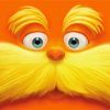 The Lorax paint by number