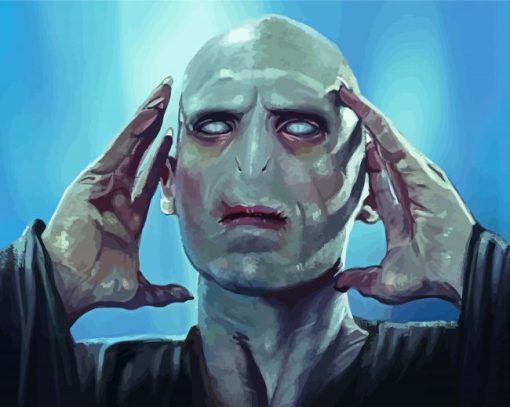 Lord Voldemort paint by numbers