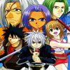 Rave Master Mange Anime Characters paint by number