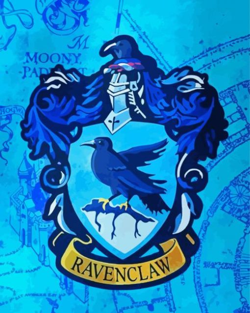 Ravenclaw Harry Potter paint by numbers