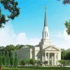 Richmond Virginia Temple paint by number