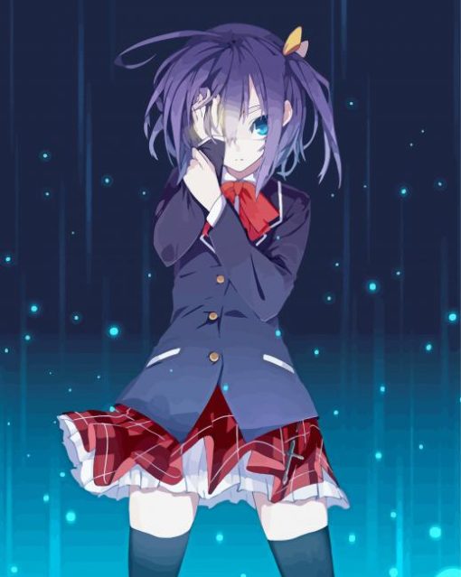 Rikka Takanashi Chuunibyou Anime paint by number