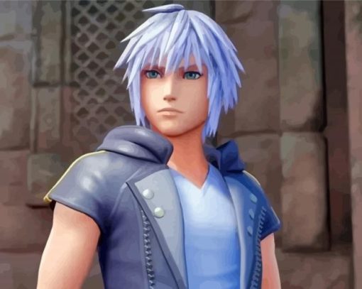 Riku Game Character paint by number