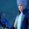 Riku Video Game Character paint by number