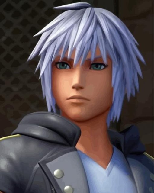 Riku Video Game paint by number