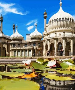 Royal Pavilion Brighton Buildings paint by number