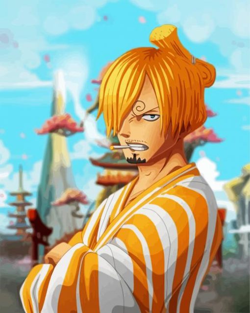 Sanji paint by numbers