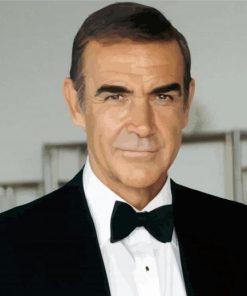 Sean Connery Actor paint by number