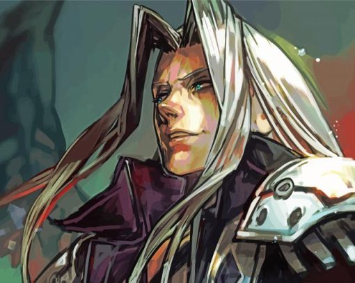 Sephiroth paint by numbers