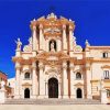 Sicilia Cathedrale Di Syracuse paint by numbers