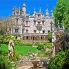 Sintra Quinta Da Regaleira paint by number