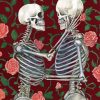 Skeleton Couple paint by numbers