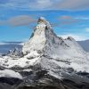 Snowy Mountain Matterhorn Zermatt paint by numbers