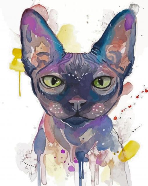 Sphynx paint by number