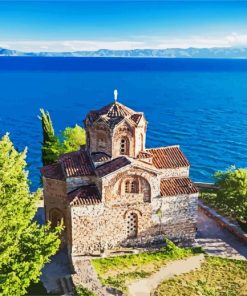 St John Church Ohrid paint by number