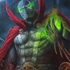 Supervillain Spawn paint by number