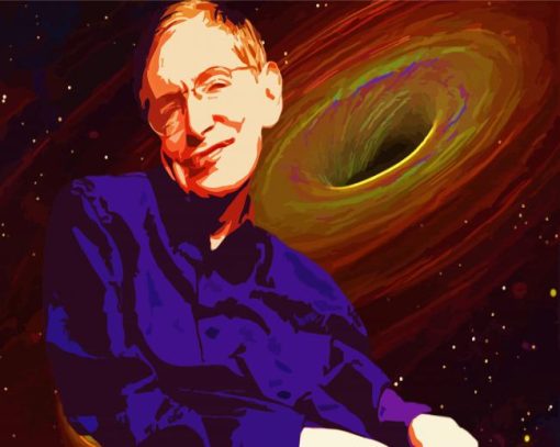 The Legend Stephen Hawking paint by numbers