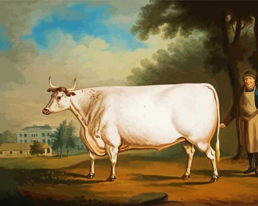 The White Ox paint by number